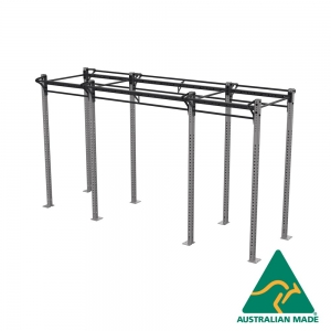 Free-standing dual cell rack