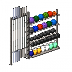 Storage Rack Tall Double 05