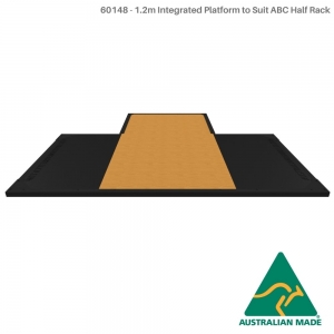 Cage half x2 (60148 - 1.2m Integrated Platform to Suit ABC Half Rack)