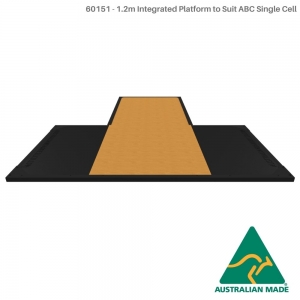 Integrated Platform to suit ABC Single Cell (60151 - 1.2m Integrated Platform to Suit ABC Single Cell)