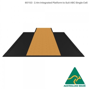 Integrated Platform to suit ABC Single Cell (60153 - 2.4m Integrated Platform to Suit ABC Single Cell)