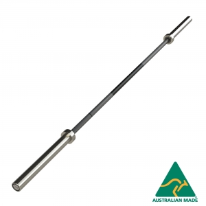 20kg Olympic Barbell - no centre knurl (BBO20-SSNB - Needle Bearings / Stainless Steel Sleeves)