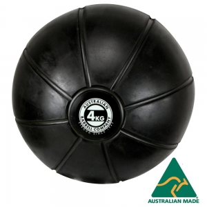 Black Medicine Ball range - commercial quality (BMBK-4 - 4kg - 250mm diametre)