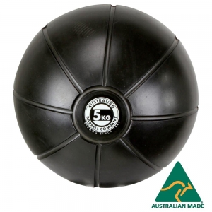 Black Medicine Ball range - commercial quality (BMBK-5 - 5kg -250mm diametre)