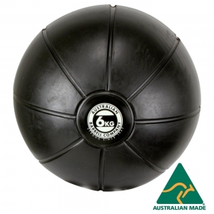 Black Medicine Ball range - commercial quality (BMBK-6 - 6kg - 250mm diametre)