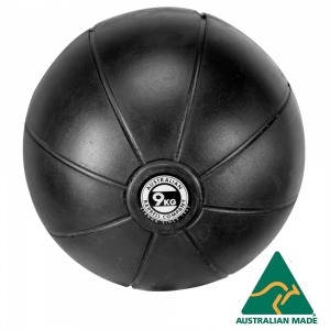Black Medicine Ball range - commercial quality (BMBK-9 - 9kg - 250mm diametre)