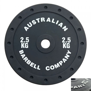 Pro Series Olympic Bumper Plates (each) (PORBP-2.5 - 2.5kg-black per plate OUT OF STOCK)