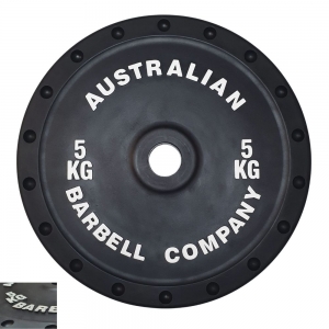 90kg Club Plate Set (PORBP-5 - 5kg - black per plate)