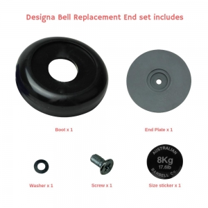 Black Designa Bell replacement end